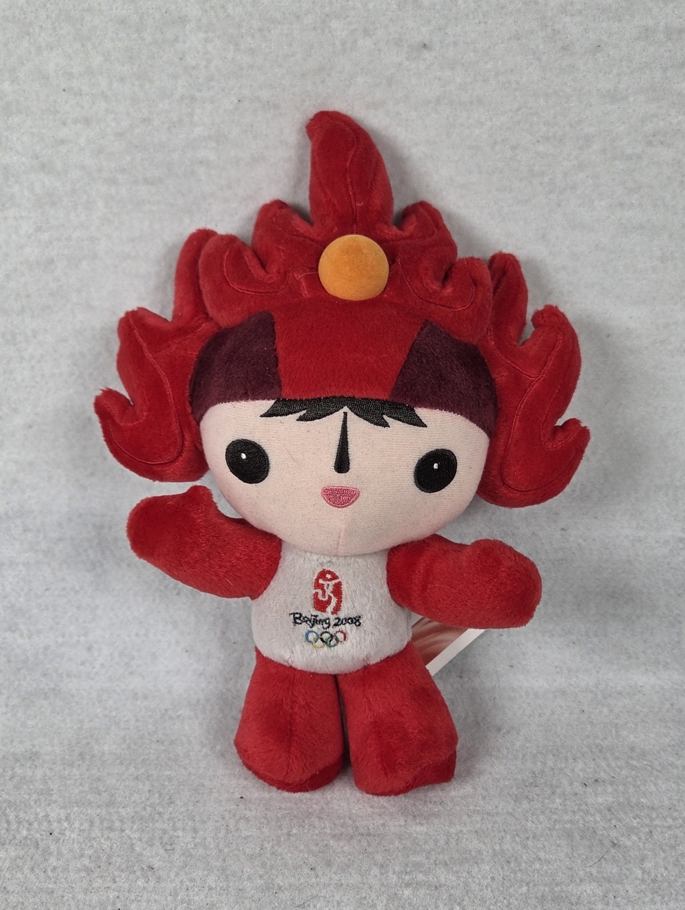 Beijing 2008 Olympics Plush Red Flames Mascot